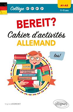 Télécharger le livre :  Allemand. Bereit ?  Cahier d'activités pour le collège. A1-A2 [cycle 4 (5e-4e-3e) et 6e bilangue