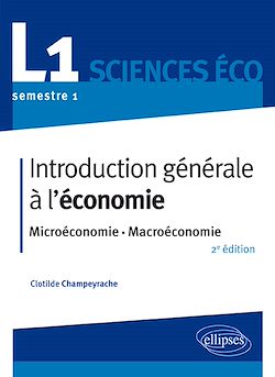 Télécharger le livre :  Introduction générale à l'économie. L1 S1. Microéconomie-Macroéconomie