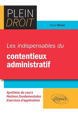 Télécharger le livre :  Les indispensables du contentieux administratif