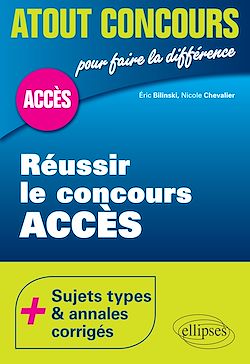 Télécharger le livre :  Réussir le concours ACCES