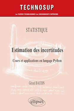 Télécharger le livre :  Statistique - Estimation des incertitudes - Cours et applications en langage Python