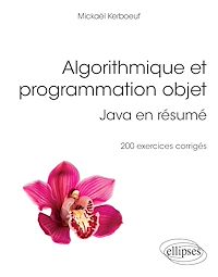 Télécharger le livre : Algorithmique et programmation objet - Java en résumé - 200 exercices corrigés