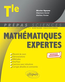 Télécharger le livre :  Mathématiques expertes - Terminale - nouveaux programmes