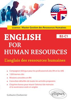 Télécharger le livre :  English for Human Resources. L'anglais des ressources humaines. B2-C1