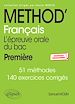 Télécharger le livre :  Méthod'Français. Première. L'épreuve orale du bac
