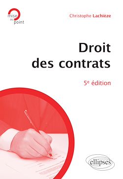 Télécharger le livre :  Droit des contrats - 5e édition
