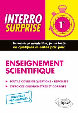 Télécharger le livre :  Enseignement scientifique - Première - Nouveaux programmes