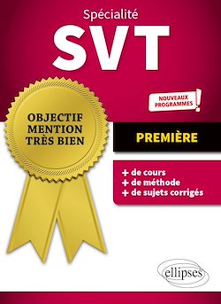 Télécharger le livre :  Spécialité SVT - Première - Nouveaux programmes