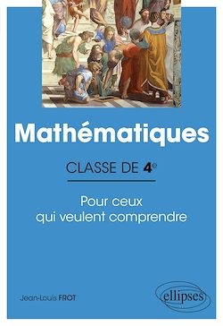 Télécharger le livre :  Mathématiques - Classe de quatrième - Pour ceux qui veulent comprendre