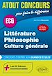 Télécharger le livre :  Littérature, philosophie, culture générale - Conforme à la réforme des prépas