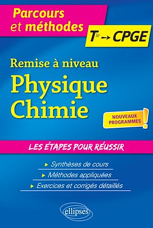 Download the eBook: Remise à niveau Physique-Chimie - De la Terminale aux CPGE - nouveaux programmes