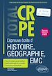 Télécharger le livre :  Réussir l'épreuve écrite d'histoire, géographie, enseignement moral et civique - CRPE - Nouveau concours 2022