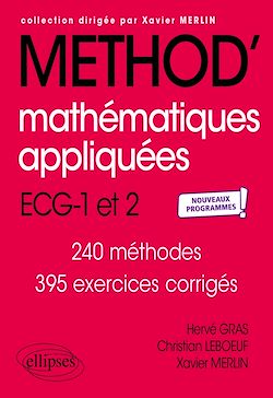 Télécharger le livre :  Mathématiques appliquées - ECG 1re et 2e années - Nouveaux programmes