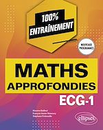 Télécharger le livre :  Mathématiques approfondies - ECG-1 - Nouveaux programmes