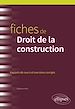 Télécharger le livre :  Fiches de Droit de la construction