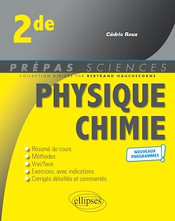 Télécharger le livre :  Physique-chimie - Seconde - Nouveaux programmes