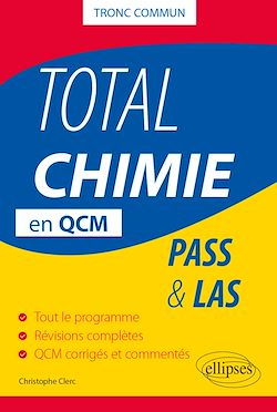 Télécharger le livre :  Total Chimie en QCM