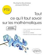 Télécharger le livre :  Tout ce qu'il faut savoir sur les mathématiques en PTSI