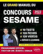 Télécharger le livre :  Le Grand Manuel du concours SESAME 2022 (Programme officiel : écrits + oraux)