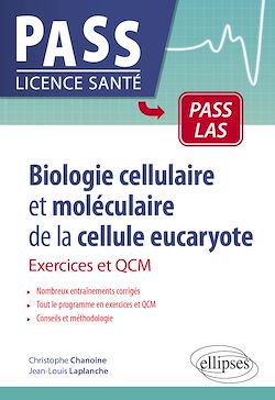 Télécharger le livre :  Biologie cellulaire et moléculaire de la cellule eucaryote - Exercices et QCM