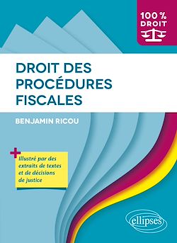 Télécharger le livre :  Droit des procédures fiscales