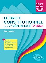 Télécharger le livre :  Le droit constitutionnel de la Ve République