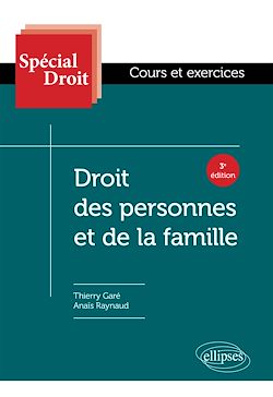 Télécharger le livre :  Droit des personnes et de la famille