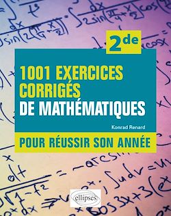Télécharger le livre :  1001 exercices corrigés de Mathématiques - Pour réussir son année - Seconde