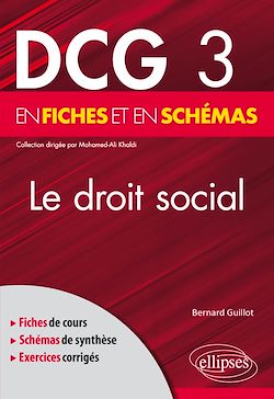 Télécharger le livre :  DCG 3 - Le Droit social en fiches et en schémas