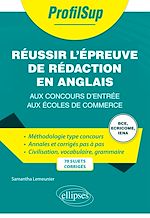 Télécharger le livre :  Réussir l'épreuve de rédaction en anglais aux concours d'entrée aux écoles de commerce