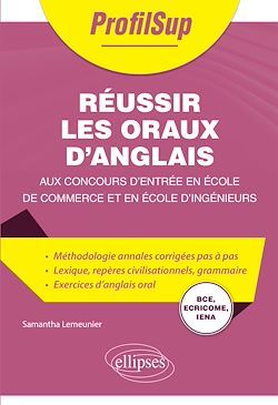 Télécharger le livre :  Réussir les oraux d'anglais aux concours d'entrée en école de commerce et en école d'ingénieurs