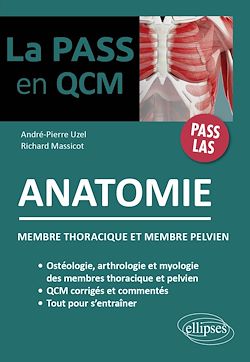 Télécharger le livre :  QCM d'anatomie - Membre thoracique et membre pelvien