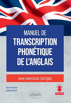 Télécharger le livre :  Manuel de transcription phonétique de l'anglais