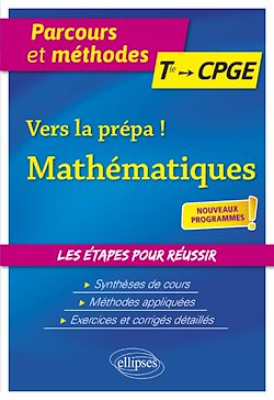Télécharger le livre :  Vers la Prépa ! - Mathématiques