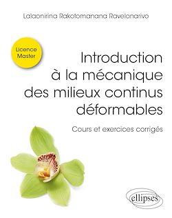 Télécharger le livre :  Introduction à la mécanique des milieux continus déformables