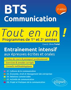 Télécharger le livre :  BTS Communication - 3e édition
