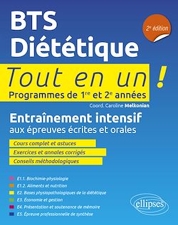 Télécharger le livre :  BTS Diététique