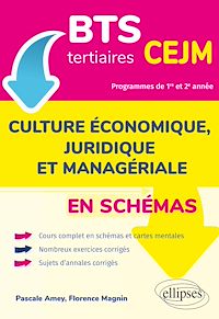 Télécharger le livre : BTS tertiaires - CEJM en schémas - Culture économique, juridique et managériale