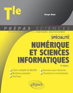 Télécharger le livre :  Spécialité Numérique et sciences informatiques - Terminale