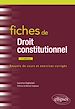 Télécharger le livre :  Fiches de droit constitutionnel