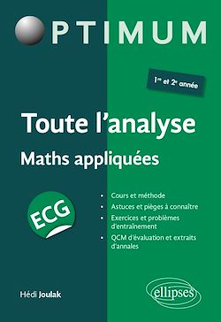 Télécharger le livre :  Toute l'analyse - ECG maths appliquées