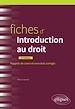 Télécharger le livre :  Fiches d'Introduction au droit