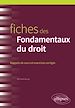 Télécharger le livre :  Fiches des Fondamentaux du droit