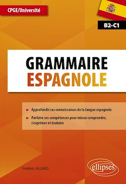 Télécharger le livre :  Grammaire espagnole