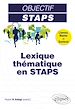Télécharger le livre :  Lexique thématique en STAPS