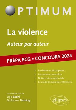 Télécharger le livre :  La violence ECG 2024 - Auteur par auteur