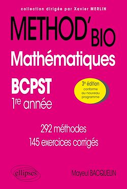 Télécharger le livre :  Mathématiques BCPST 1re année