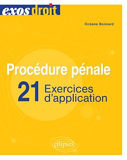 Télécharger le livre :  Procédure pénale