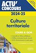 Télécharger le livre :  Culture territoriale 2024-2025 - Cours et QCM