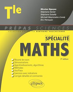 Télécharger le livre :  Spécialité Mathématiques - Terminale